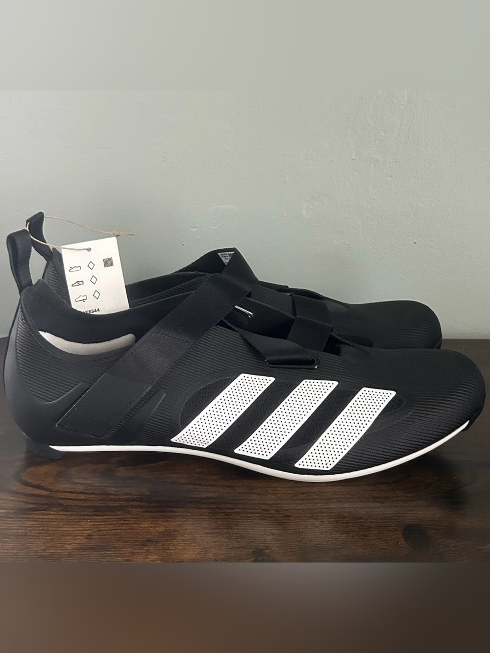 Adidas The Indoor Cycling Shoes Black Womens Size 7 Mens Size 6 GX6544